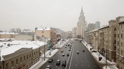 High-rise building at the Red Gate, Video stock 170244843