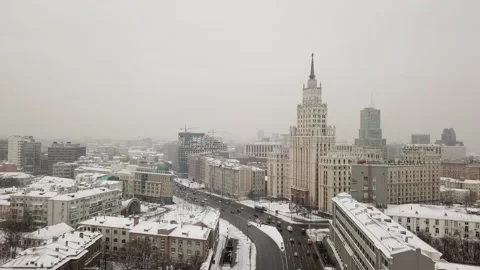High-rise building at the Red Gate, Video stock 170245068