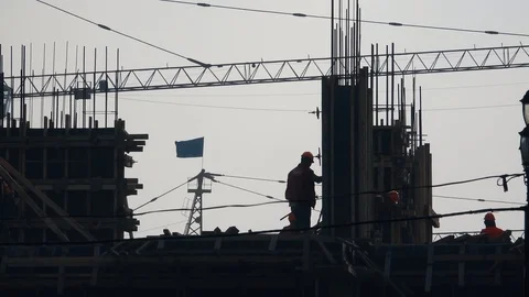 High rise construction Stock-Footage 103857526
