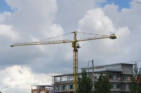 High rise construction. Stock Photos