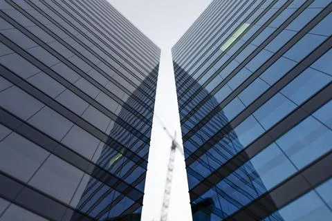 High-rise modern building Ilustración de archivo