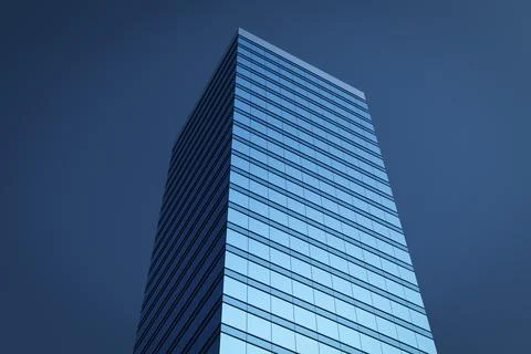High-rise modern building Ilustración de archivo