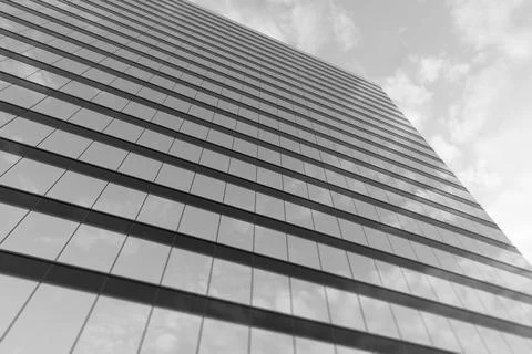 High-rise modern building Ilustración de archivo