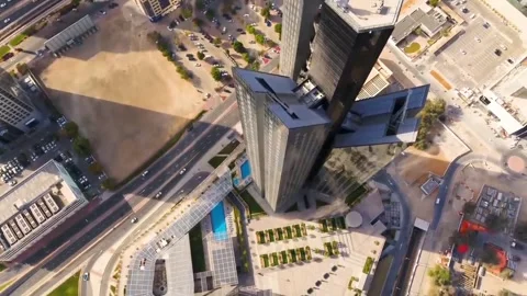 High rise skyscraper building Video stock 274414711