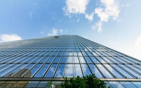 High Rise Skyscraper low angle view Stock Photos