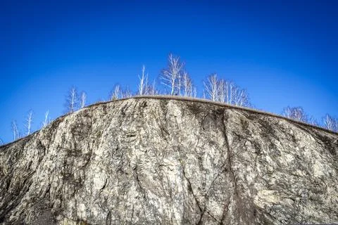 High rock closeup Stock Photos