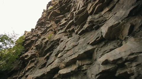 High rock for mountaineering Video stock 65396696