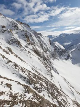 High rocky mountains Foto stock