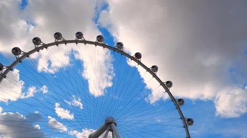 High Roller in Las Vegas Video stock 105422497