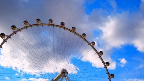 High Roller in Las Vegas Video stock 105423617