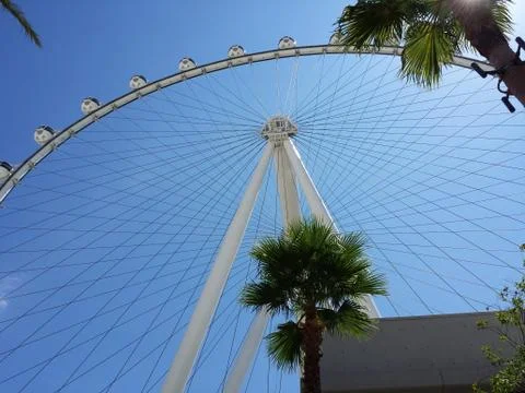 The High Roller at The Linq Fotos de archivo