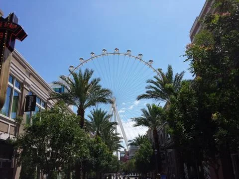 The High Roller at The Linq Fotos de archivo