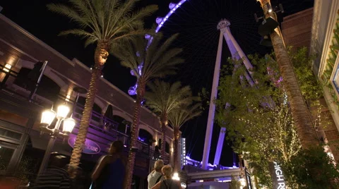 High Roller Low Angle Video stock 60578276