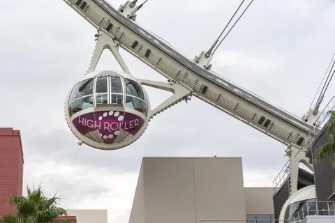 High Roller Observation Wheel Stock Photos