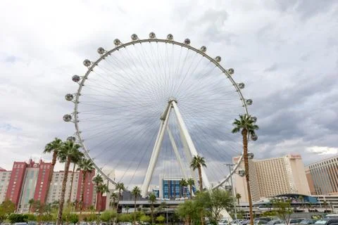 High Roller Observation Wheel Stock Photos