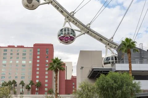 High Roller Observation Wheel Stock Photos