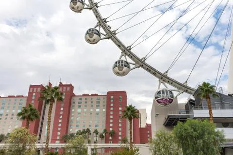 High Roller Observation Wheel Stock Photos