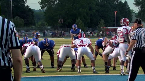 High School Kicker Extra Point Stock Footage 51699334