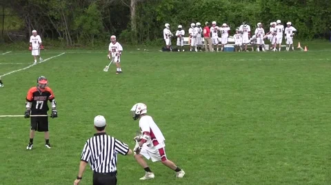 High School Lacrosse Game Part 5 Video stock 47974675