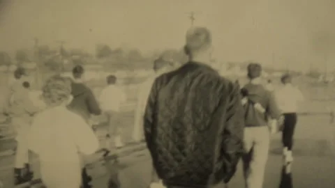 High school marching bands students practicing marching and instruments in Nashv Stock Footage 245666936