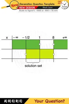High school, numerical lessons, verbal lessons Stock Illustration