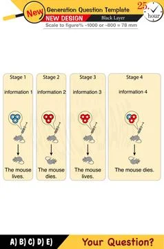 High school, numerical lessons, verbal lessons Stock Illustration