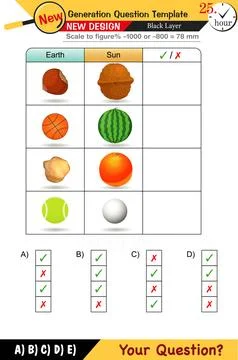High school, numerical lessons, verbal lessons Stock Illustration
