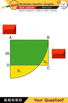 High school, numerical lessons, verbal lessons Stock Illustration