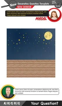 High school, numerical lessons, verbal lessons Stock Illustration