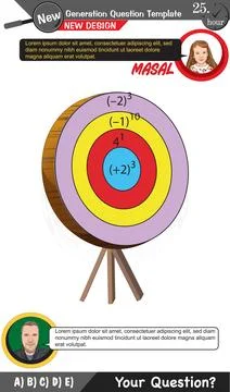 High school, numerical lessons, verbal lessons Stock Illustration