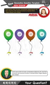 High school, numerical lessons, verbal lessons Stock Illustration