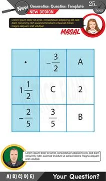 High school, numerical lessons, verbal lessons Stock Illustration