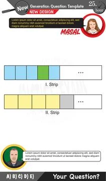 High school, numerical lessons, verbal lessons Stock Illustration