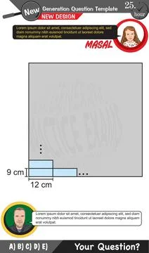 High school, numerical lessons, verbal lessons Stock Illustration