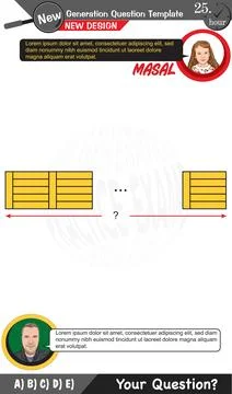High school, numerical lessons, verbal lessons Stock Illustration