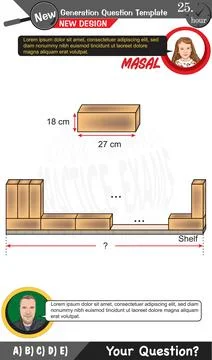 High school, numerical lessons, verbal lessons Stock Illustration