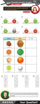 High school, numerical lessons, verbal lessons Stock Illustration