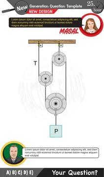 High school, numerical lessons, verbal lessons Stock Illustration
