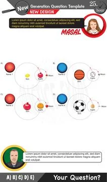 High school, numerical lessons, verbal lessons Stock Illustration