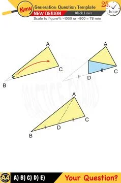 High school, numerical lessons, verbal lessons Stock Illustration