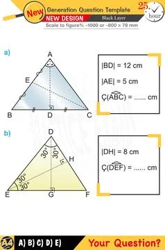 High school, numerical lessons, verbal lessons Stock Illustration
