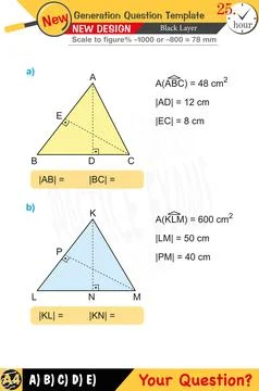 High school, numerical lessons, verbal lessons Stock Illustration