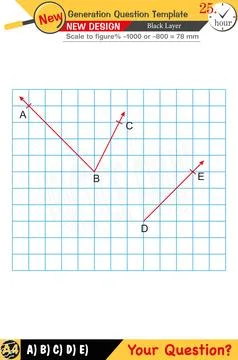 High school, numerical lessons, verbal lessons Stock Illustration