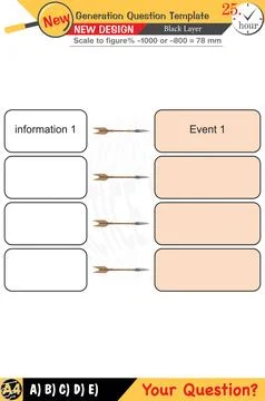 High school, numerical lessons, verbal lessons Stock Illustration