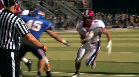 High School Running Back TD Run Vidéo 51699597