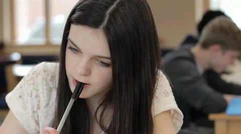 High school student Stock Footage 22664577