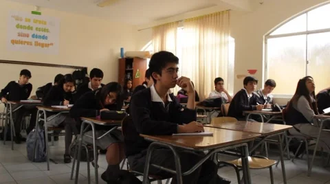 High School Students Stock Footage 45997031