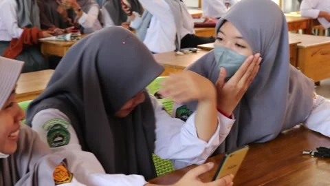 High school students Stock Footage 242978500