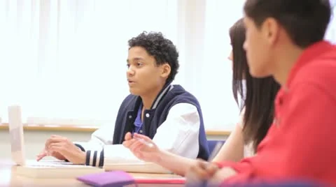 High school tutorial Stock Footage 22667003