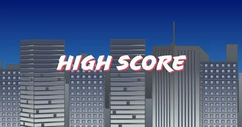 High Score sign Ilustración de archivo